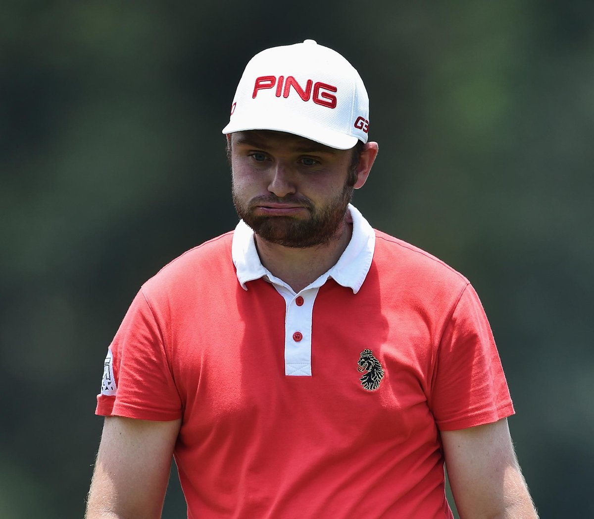 DPWorldTour's tweet photo. It's hard work holding a lead on the European Tour (but he did!) http://t.co/E1T8SL0ZPM http://t.co/PD1MLgTXwS