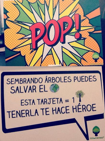co2cero's tweet image. Porque sembrando árboles salvas el mundo #SéHéroe pregúntanos por nuestras tarjetas