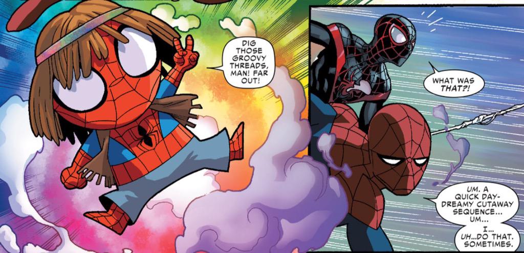スパイダーマン紹介bot メタ表現も使えるアルティメットスパイダーマンや スパイダーマンアンリミテッド スパイダーマン アメイジングフレンズ それからみんな聞いたことのあるあのopの67年のアニメスパイダーマンなどアニメのスパイダーマンたち Http