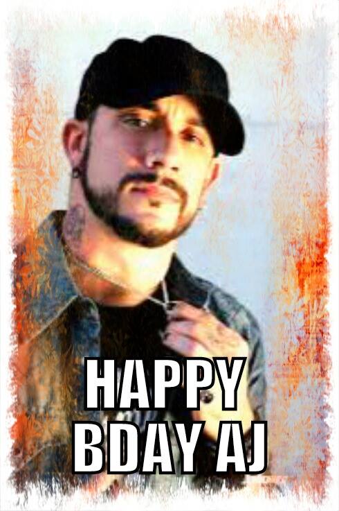   Happy Birthday AJ Mclean!! Kisses from Mexico City! 
