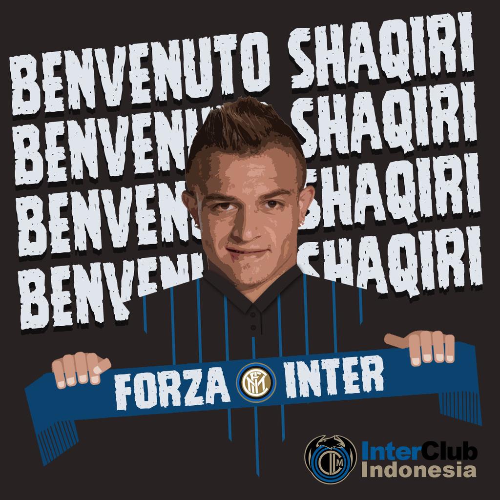 Benvenuto. Welcome. Selamat datang di <a href="/Inter/">Inter ⭐⭐</a> Xherdan Shaqiri <a href="/XS_11official/">Xherdan Shaqiri</a> #ForzaINTER #WelcomeShaqiri