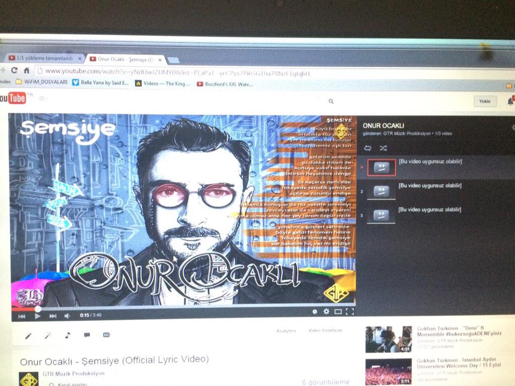 GTurkmenmusic's tweet photo. Bu aksam 17'de @onrockl 'nin lirik videolari @GTRMuzik youtube kanalimizda!!✌️😎 #semsiye #onurocakli #gtrmuzik http://t.co/1J661cipaM