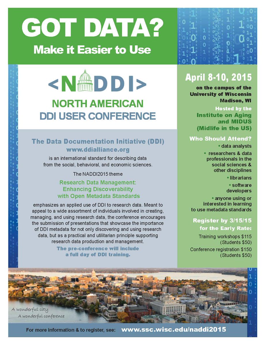 NADDI 2015 tweet media