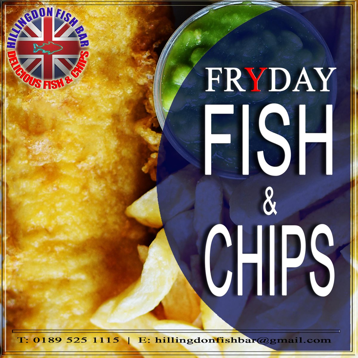 HillingdonFish's tweet photo. #FishandChips on a #Friday! It doesn't get more exciting than this! #fishfryday #fishfry #friday #delicious http://t.co/VlkGVecR9v