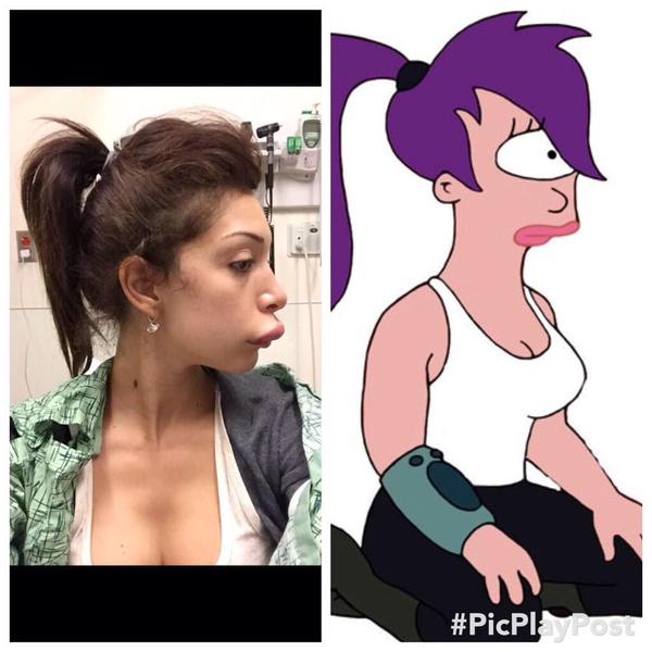 MTVUK's tweet photo. When real people look like cartoon characters... Teen Mom's @F1abraham isn't the only one http://t.co/QatdsbFTXv http://t.co/Y2OYG8FMZy