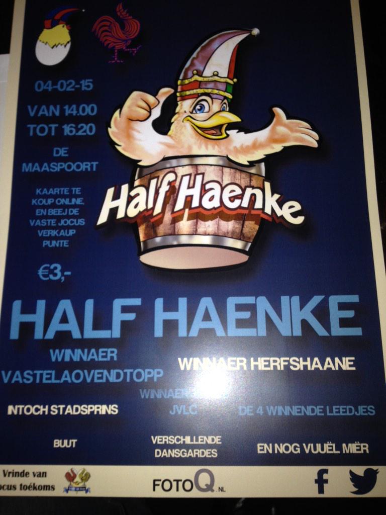Ophange posters! En dalik naor de finale van <a href="/Herfshane/">Stichting Herfshane</a> kieke war op os jeugevenement kump optraeije