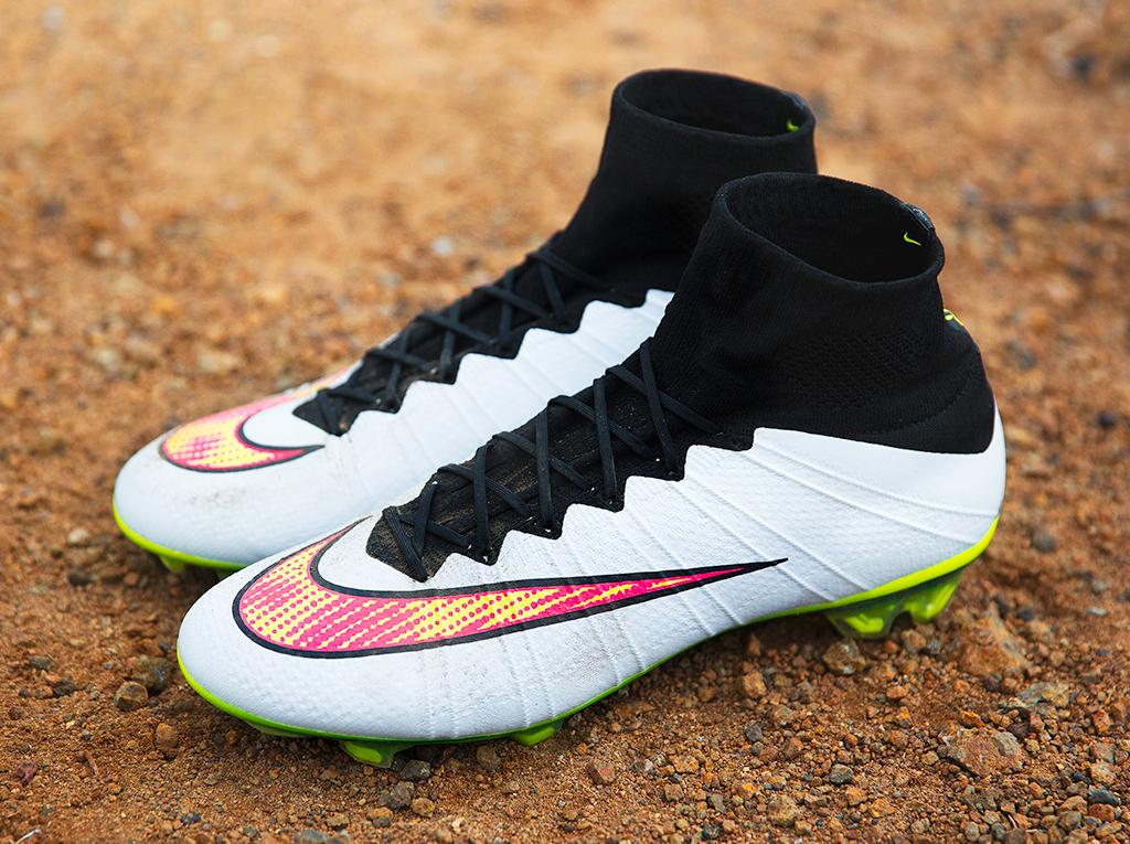 nike mercurial shine through