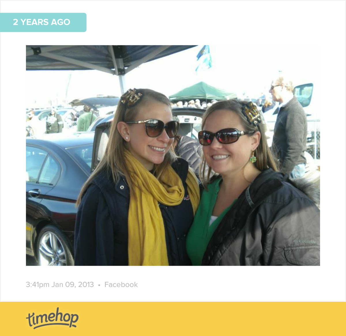 HeatherHW13's tweet photo. Looks like more fun than my current day.  Tailgating and football with awesome people - can anything beat that?!?... http://t.co/WUhd0O8qOF