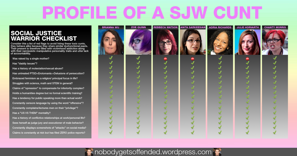 SJW (Social justice warrior)