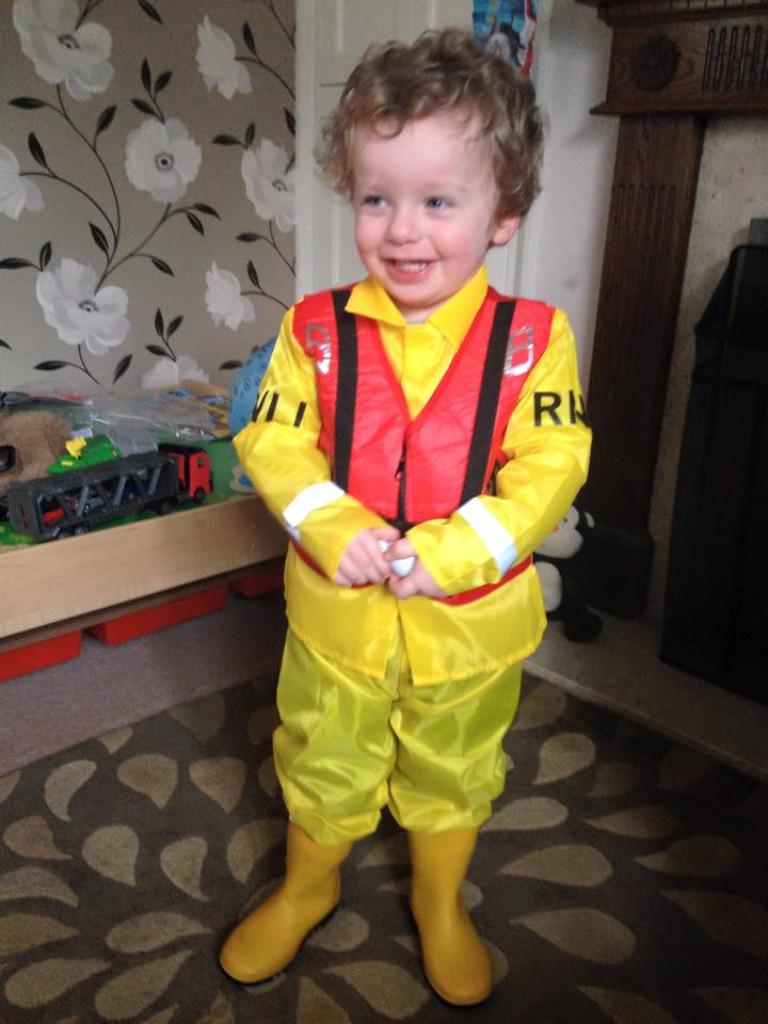 justhannahj's tweet photo. . @RNLI newest and youngest recruit - 2 today! http://t.co/Z0PJh9DnWJ