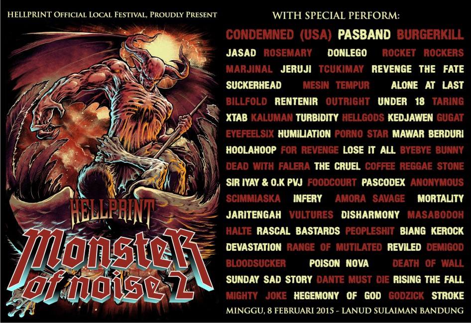 <a href="/hellprint/">HELLPRINT FESTIVAL</a> #MONSTEROFNOISE2
<a href="/Halte_HC/">Halte Hardcore</a> 
<a href="/PeopleShitBDG/">Peopleshit Official</a> 
<a href="/BiangRocker/">BIANG KEROCK</a> 
@Devastation_SMD 
<a href="/rom_mkdm/">RANGE OF MUTILATED</a> 
@reviled_bali