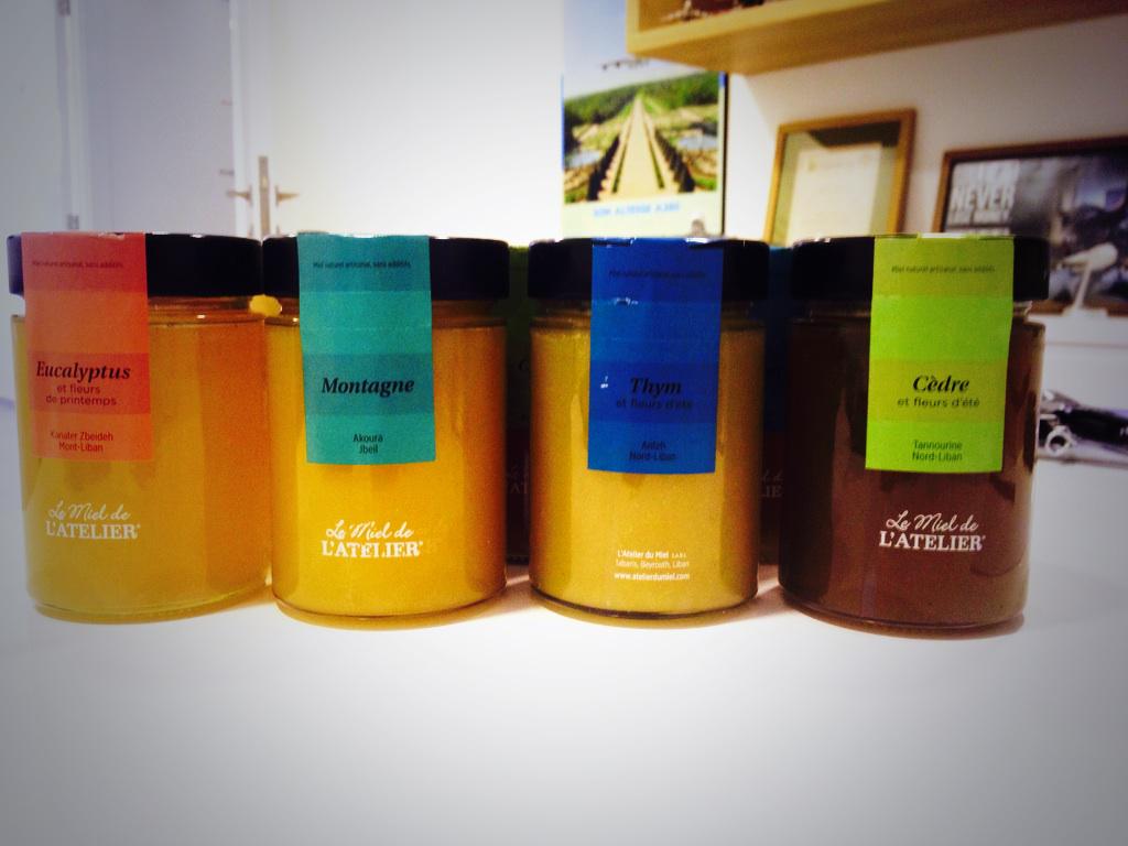 Super classy & nice corporate gift received today. A #honey collection from the 4 corners of #lebanon @AtelierduMiel