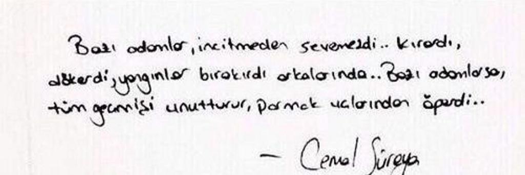 "Bazı adamlar incitmeden sevemezdi..."

(Cemal Süreya) #CemalSureya