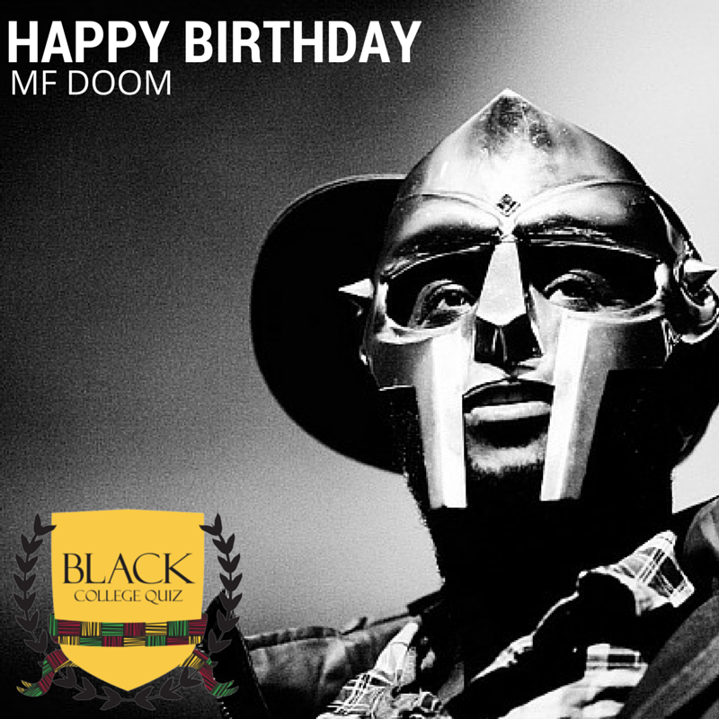 Happy Birthday Day MF Doom! 