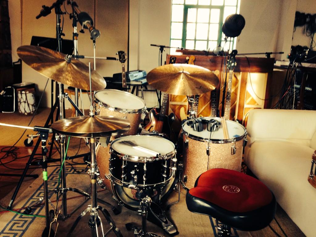 Great to be back behind the kit! <a href="/kensaltown/">Kensaltown Studios</a>