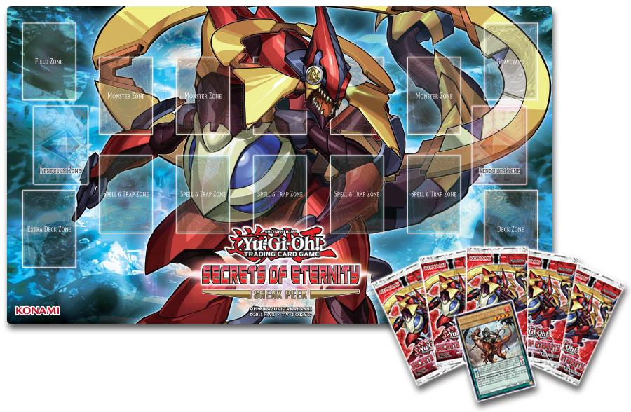 YuGiOh_TCG's tweet photo. This weekend is the #SneakPeek for #SecretsofEternity! Find a participating OTS near you: http://t.co/h72q0baO9Z http://t.co/hjwn5Ja812
