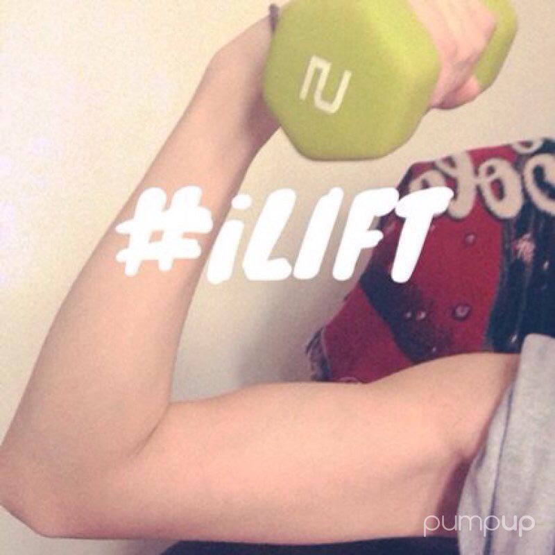 PhillyJean85's tweet photo. Killer arm workout!!! #fitmamaof3 #fitfam #getit #workhard #BurnThis
goals: lift heavier!!! @PumpUp #TeamPumpUp http://t.co/KNf4f9Zccq