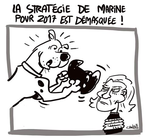 Le_Bidet's tweet photo. La stratégie de @MLP_officiel pour 2017. http://t.co/YLlV0rpPWS