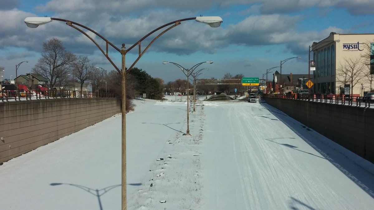 Looks like the first loads of fill have arrived at the #roc Inner Loop!