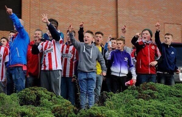 “<a href="/SportHumour/">Humour Sport</a>: Sunderland's under 12's firm. Frightening! ” <a href="/Perry__97/">Perry</a>