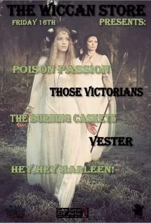 LillyWalcot's tweet photo. Next friday my band #Vester will be playing at the Wiccan Store alongside @HeyHeyHarleen @guinneyOFCL see u there!! http://t.co/eGnjjYSIgh