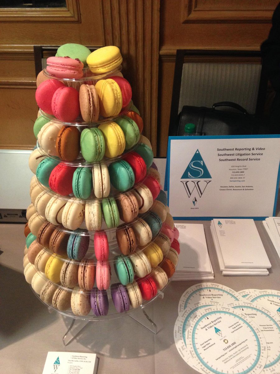swreporting's tweet image. We were serving up French macarons! Who wouldn't want to stop by our booth?! #FlashbackFriday