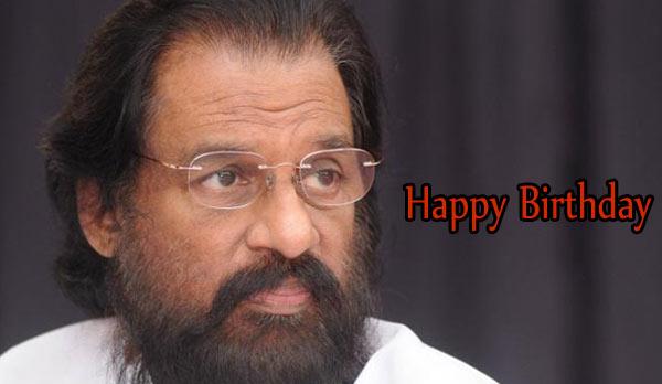 Happy birthday \"Gana Ghandharvan\" K.J Yesudas, who turns 75 today.
