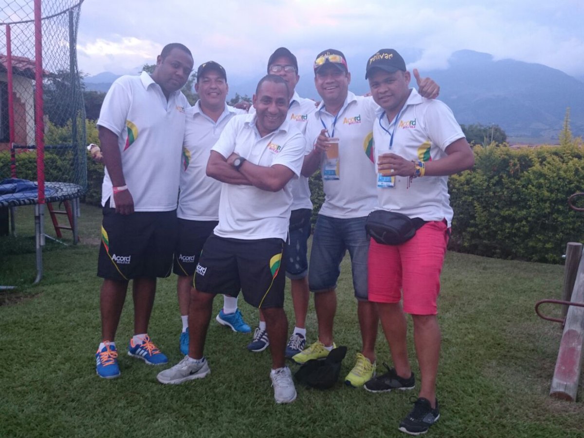 Equipo de acord Bolívar en juegos acord Cali 2015