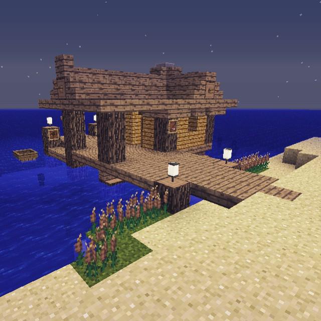 TubaZo0l on Twitter "I built myself a fishing hut