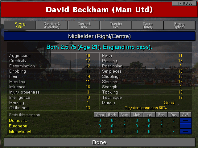 Football manager 2007 database update anomalies Football manager 2007 database update anomalies