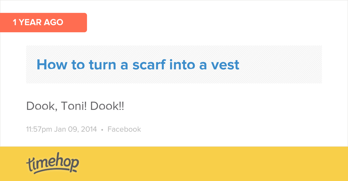 GoodKooper's tweet image. Exactly 1 year ago today! (via @timehop) timehop.com/c/fl:102026951…