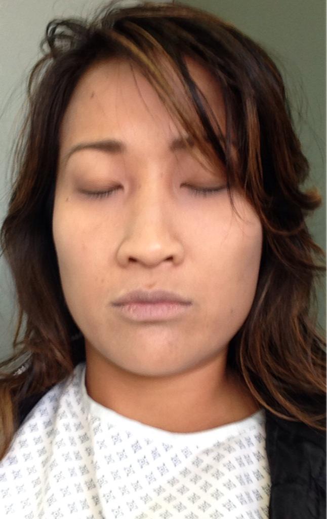 TinaHuang's tweet photo. Make believe coma today. http://t.co/ArsAysyYUn