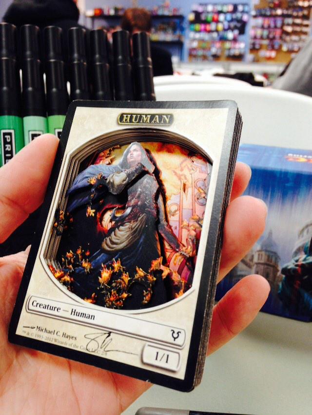 HeavyMetalRobot's tweet image. @TheEndGames @wizards_magic put some dimension into your game. #nerdcrafting #xactoknivesaredangerousashell