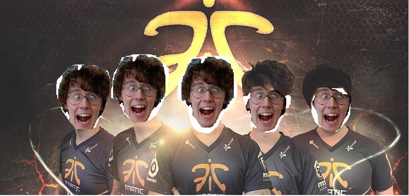 troyofathyns's tweet image. @Sp4zie I worked really hard on this please retweet.  I present the new @FNATIC lineup.