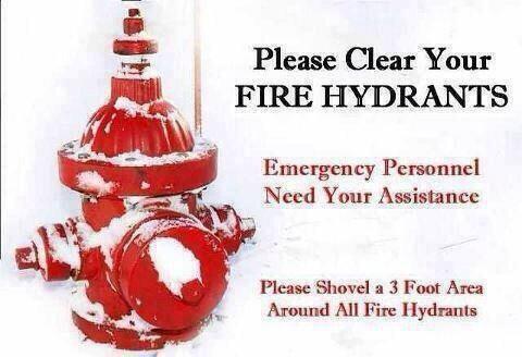 UFCRS's tweet photo. @UFCRS remember to clear your local hydrant from snow. http://t.co/oioTnaoKV2