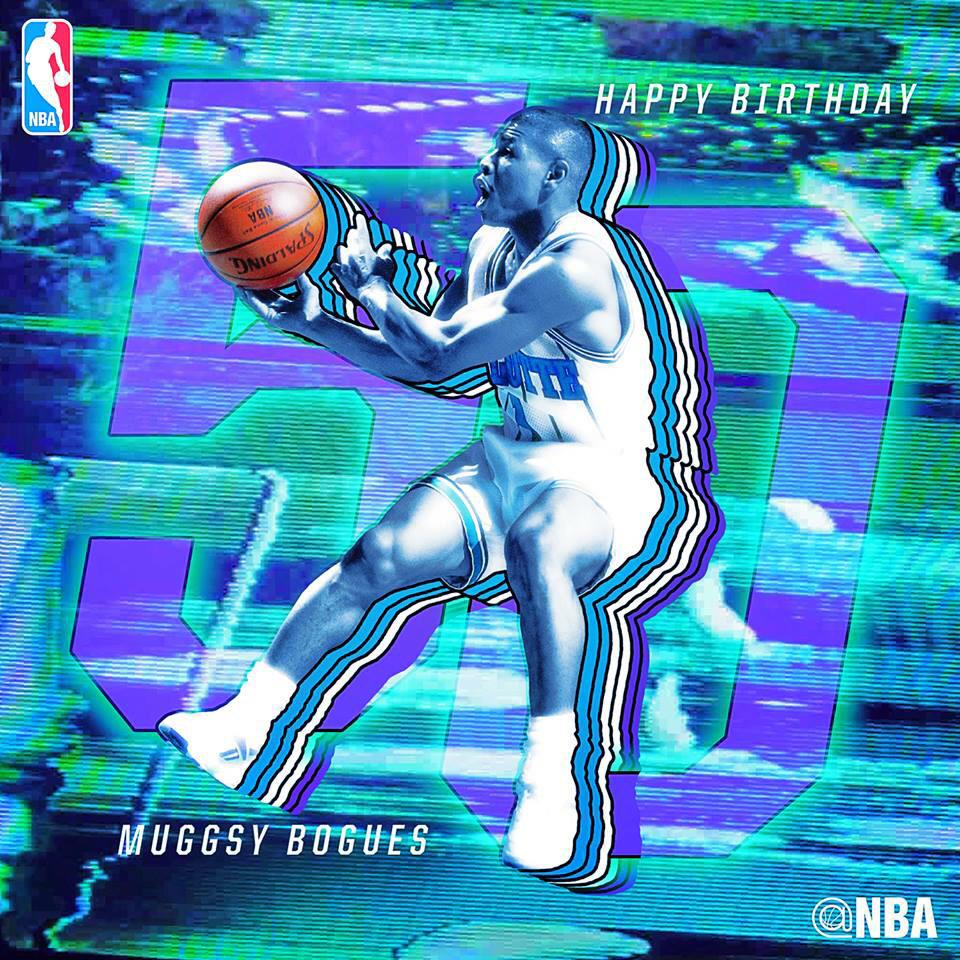 Happy 50th Birthday Muggsy Bogues! 