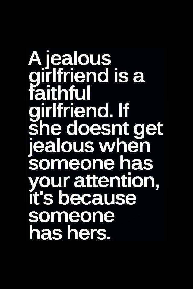 Jealous Girlfriend Is A Faithful Girlfriend
