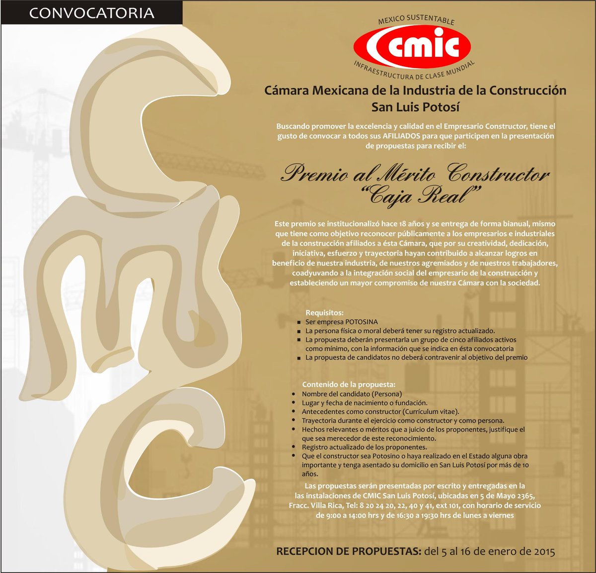 AFILIADO CMIC SAN LUIS POTOSI