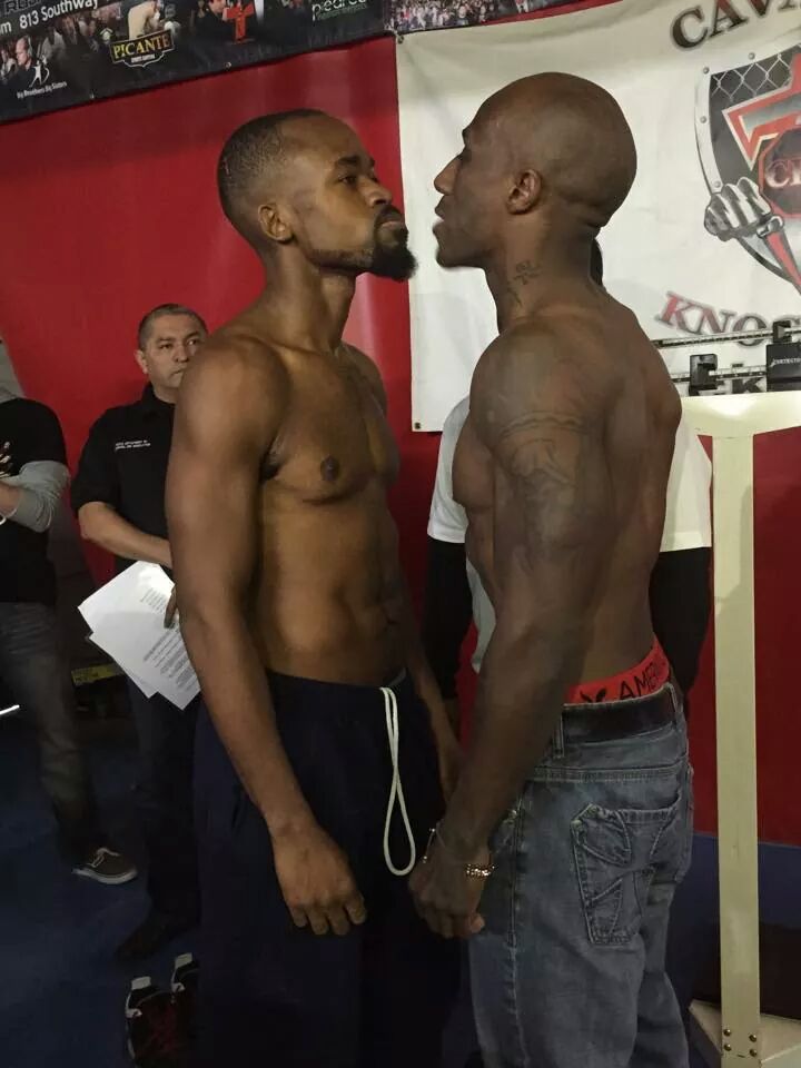 TRUBoxingHeadz's tweet photo. These boys hate each other! Expect fireworks tomorrow night #CKO5 http://t.co/57ruNwT3dT