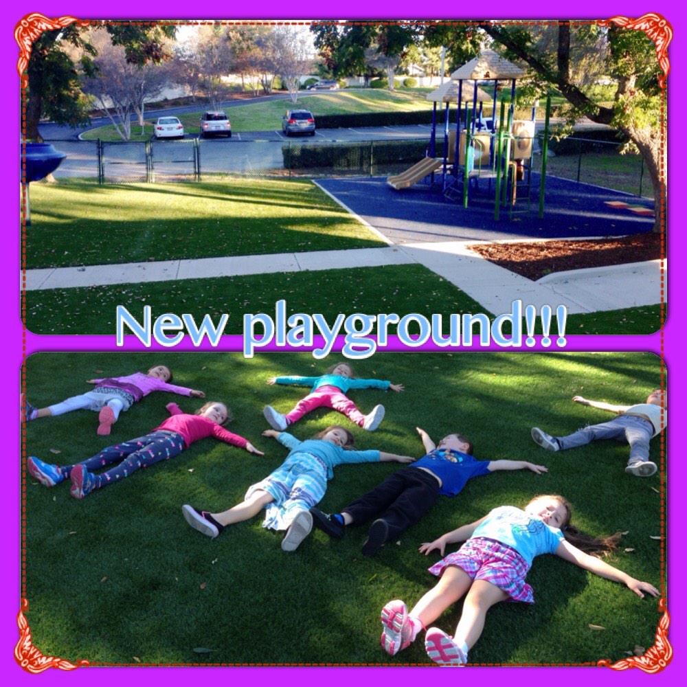 YLUMCPS's tweet photo. Friends had a blast the first week back to school! They also LOVED their new playground!! #preschool #grassangels http://t.co/ABq1TqPmHI