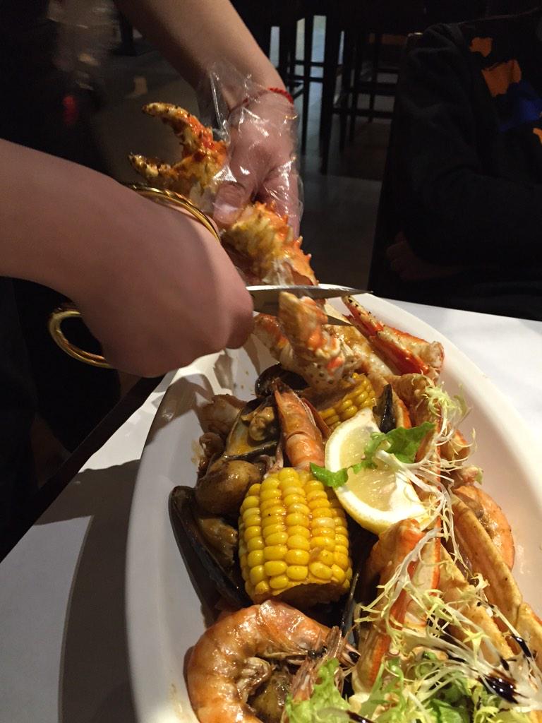 mxlorchid's tweet image. 昨夜的饕餮大餐