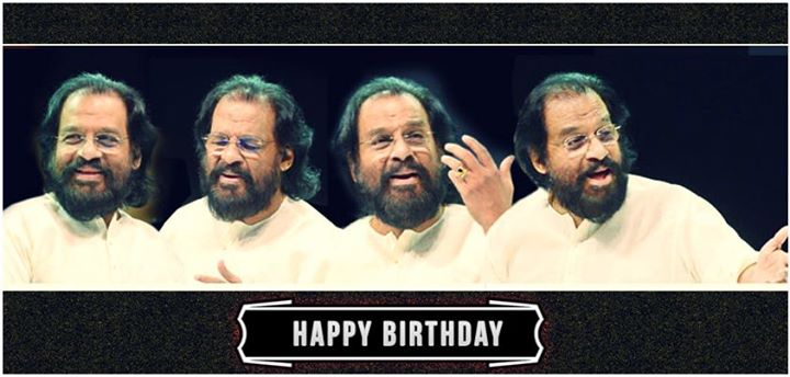 Join us in wishing the man with the Golden voice K.J.Yesudas, a very Happy birthday today! 