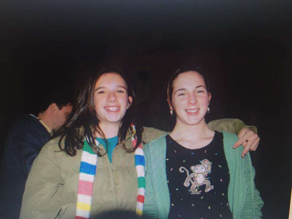 amelialedford2's tweet photo. @BrookeRiles and I killin it back in 08. We pulled. #throwback #monkeysweater http://t.co/5udfRFlnKR