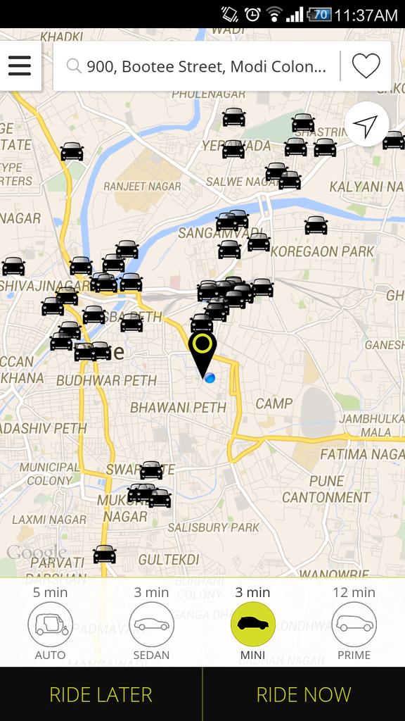 Olacabs Pune tweet media