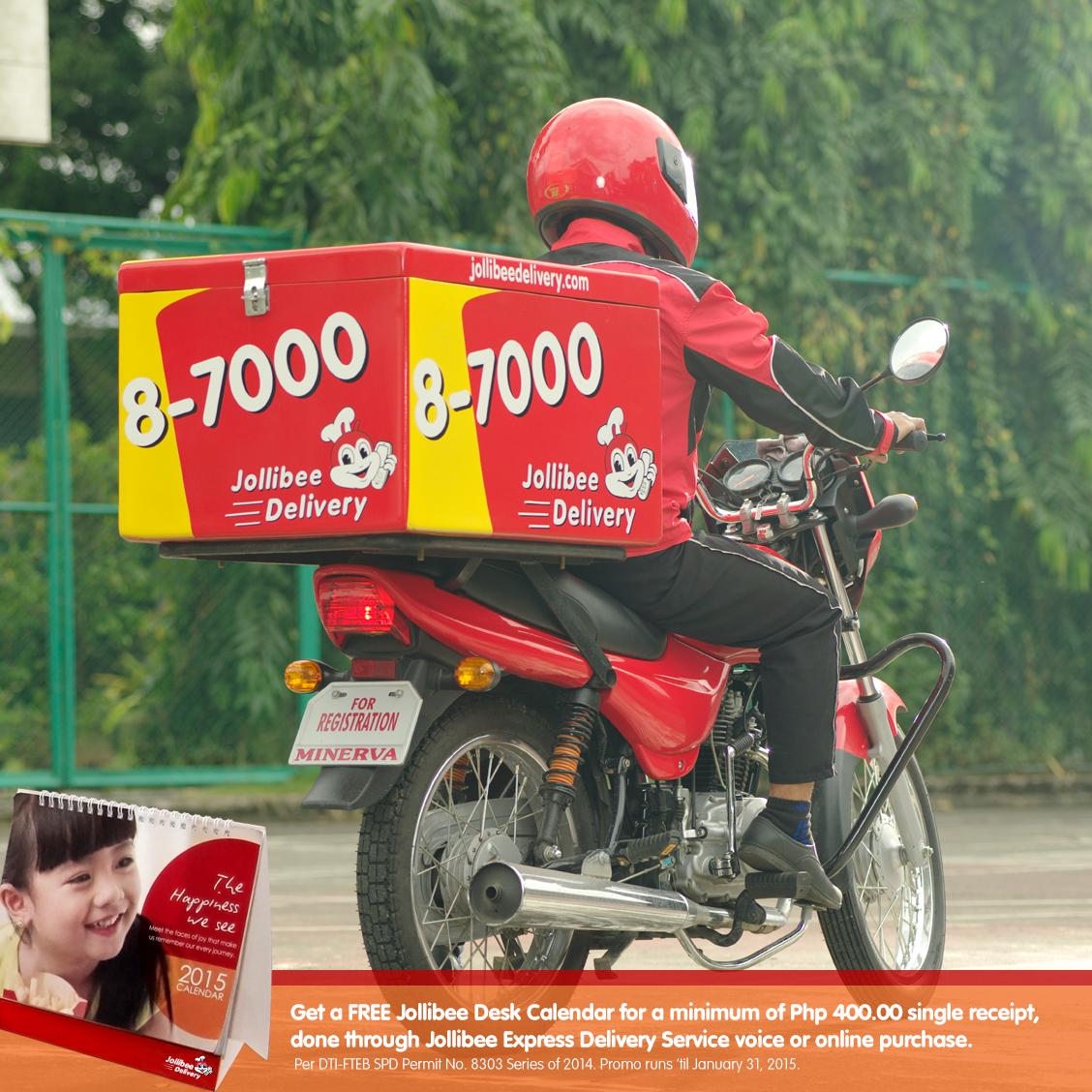 jollibee delivery motorcycle
