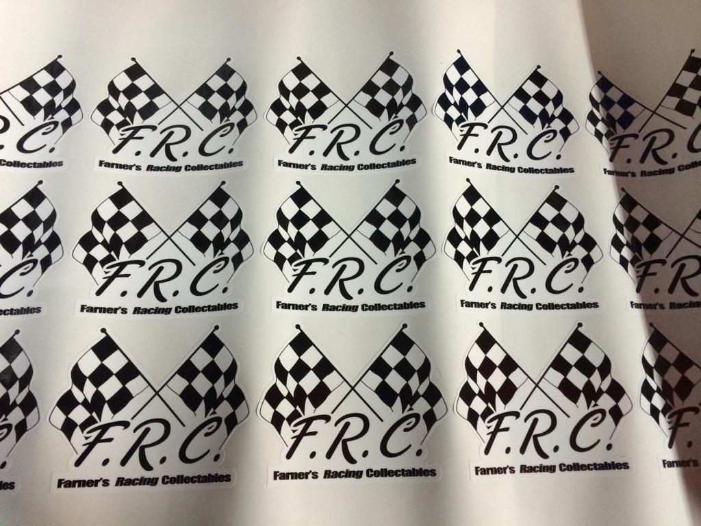 FarnersRacing's tweet image. More FRC decals have arrived! Thank you #nineonenine Be sure to pick yours up and show your support #TeamFRC