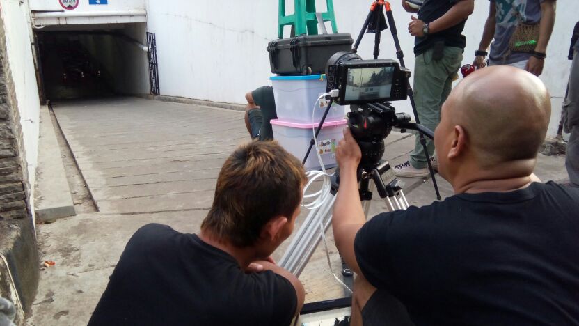 WowoHSV's tweet image. Syuting Parkour lompat terowongan parkir TIM utk film #DoubleTrouble #EpenCupen pk #Fastec #TS3Cine tgl 7 Jan 2015