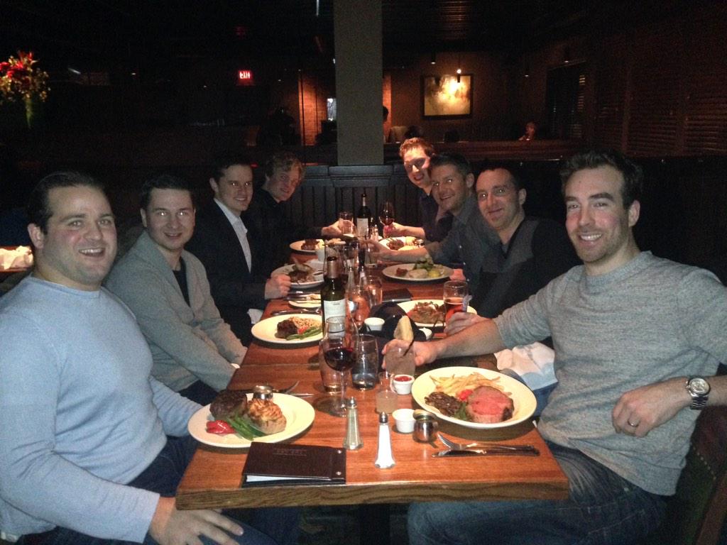 Joe_Shua's tweet photo. @PSchrags thanks for a great idea Schrags. #legend #surfandturf @JayandDanPod http://t.co/uFleRtXSXV