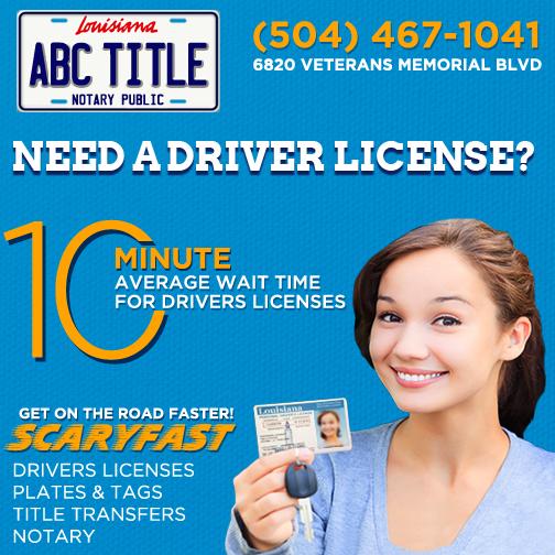 abcmetairie's tweet image. The state has permitted us to open tomorrow for drivers license renewals, duplicates and changes of address. 10a - 3p