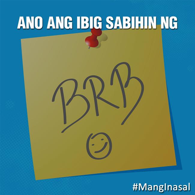 Mang Inasal Philippines on X: Oras na naman para sa isang acronym! Alam  niyo ba ang ibig sabahin nito? If oo, tweet na!  / X